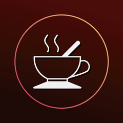 hot coffee icon