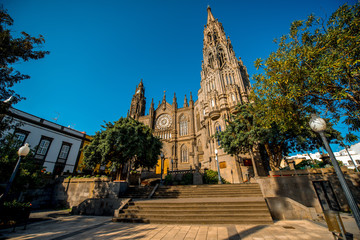 The Church of San Juan Bautista in Arucas 