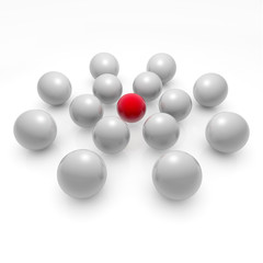 Balls 3d Concept
