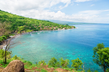 Océan bleu Bali, Amed