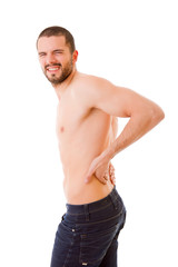 Obraz premium back in pain