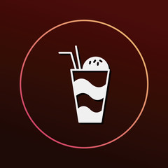 ice coffee icon