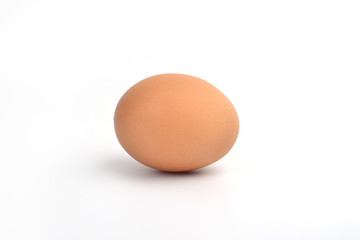 Eggs isolated on a white background.
