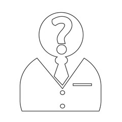 Who Icon Illustration and Vector Art