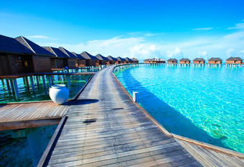 beach with  Maldives