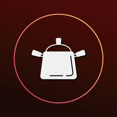 Obraz premium pot icon