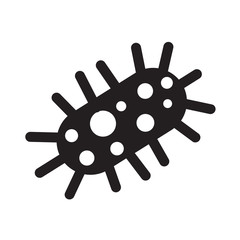 Obraz premium virus bacteria icon Illustration design