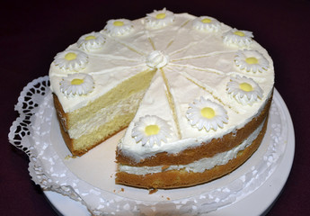 Kokossahnetorte