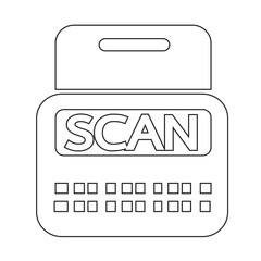 Scan Stock Icon symbol Illustration design