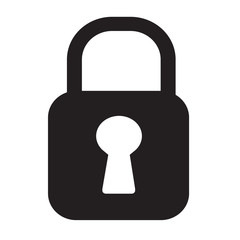 lock icon Illustration design