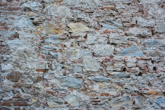 Muro di mattoni, trama texture sfondo