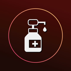 medicine bottle icon