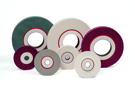 Grinding and polishing wheels felts