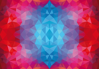 low poly seamless vector pattern