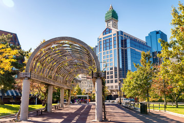 Long Corridor at Christopher Columbus Waterfront Park, Boston