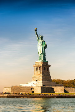 The Statue of Liberty, symbol of New York City