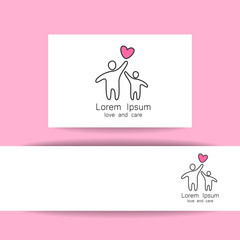 love_care_logo_template