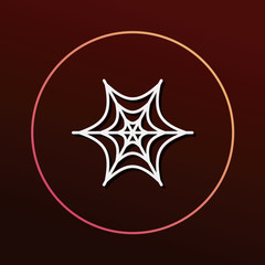 halloween spider icon