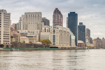 Obraz premium Buildings of Manhattan. New York skyline