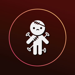 halloween monster icon