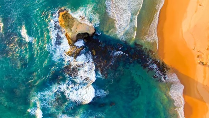 Rolgordijnen Bovenaanzicht van Twaalf Apostelen, Australië © jovannig