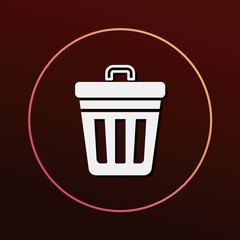 garbage can icon