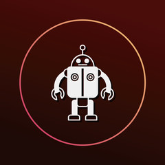 toy robot icon