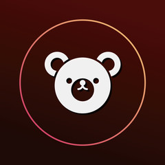 toy bear doll icon