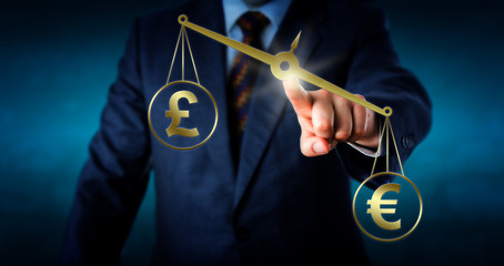 Euro Outbalancing The British Pound Sterling