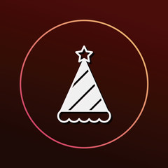 birthday hat icon