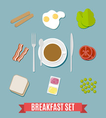 Breakfast small set.