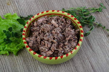 Canned tuna