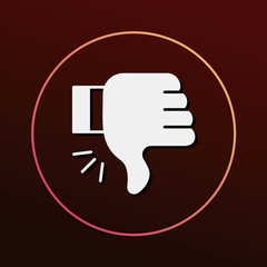 dislike icon