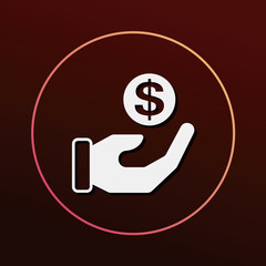 financial money symbol icon