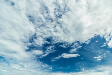 Obraz premium Blue sky with cloud