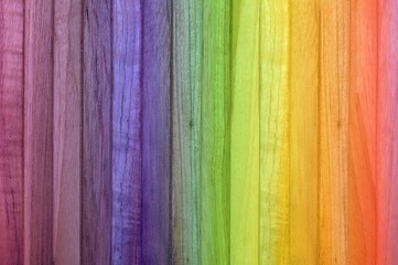 Wood planks colorful background