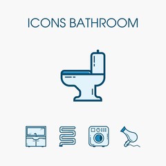 Icons bathroom set