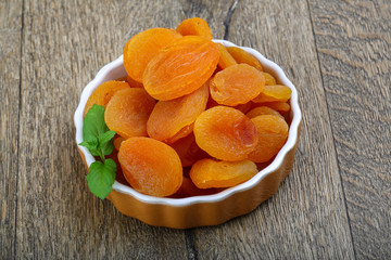 Dried apricots