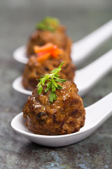 Asian meatballs
