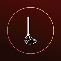 cleaning brush icon