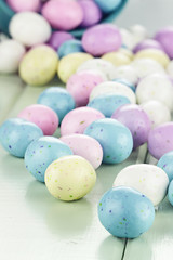 Colorful Easter Candy Eggs