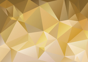 champagne colour polygonal background
