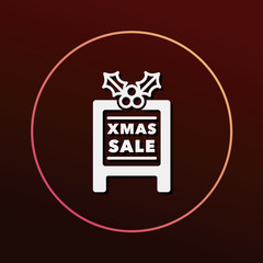Christmas board icon