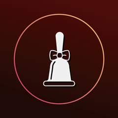 Christmas bell icon