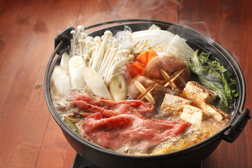 すき焼き　Japanese Sukiyaki