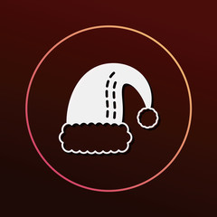 Christmas hat icon