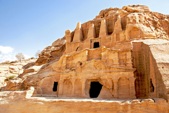Petra cave dwellings
