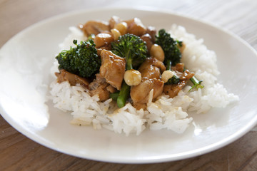 Chicken and Broccoli