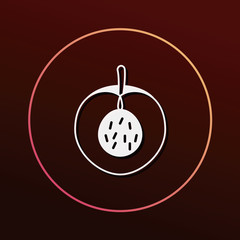 fruits plum icon