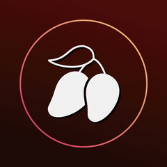 fruits mango icon